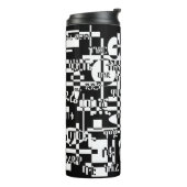 Ethiopian Cities Thermosbecher (Nach links gedreht)