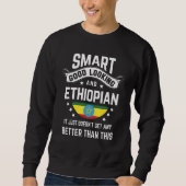 Ethiopian Flag Native Pride Ethiopia Ethiopian Ro Sweatshirt (Vorderseite)