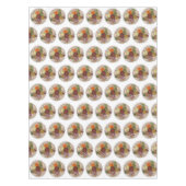 Ethiopian Food Platter Injera Dinner Restaurant Tischdecke (Vorderseite)