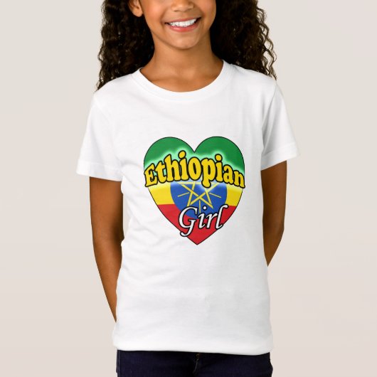 Ethiopian Girl T-Shirt (Vorderseite)
