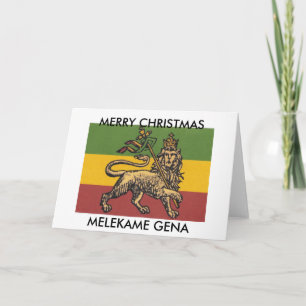 ETHIOPIAN GREETING CARD FEIERTAGSKARTE