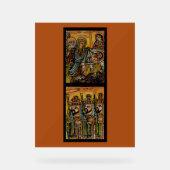 Ethiopian Nativity Icon Acrylschild (Vorderseite)