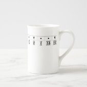 Ethiopian Numeral Clock Porzellantasse (Rechts)