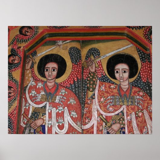 Ethiopian Orthodox Church Icon Poster (Vorne)