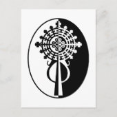 Ethiopian Processional Cross-II Postkarte (Vorderseite)