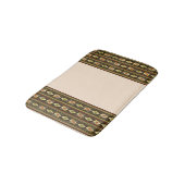 Ethiopian Tebeb Pattern Badematte (Schrägansicht)