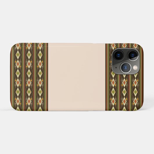 Ethiopian Tebeb Pattern Case-Mate iPhone Hülle (Rückseite (Horizontal))