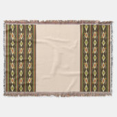 Ethiopian Tebeb Pattern Decke (Vorderseite)