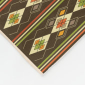 Ethiopian Tebeb Pattern Fleecedecke (Ecke)