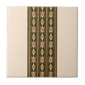 Ethiopian Tebeb Pattern Fliese (Vorderseite)