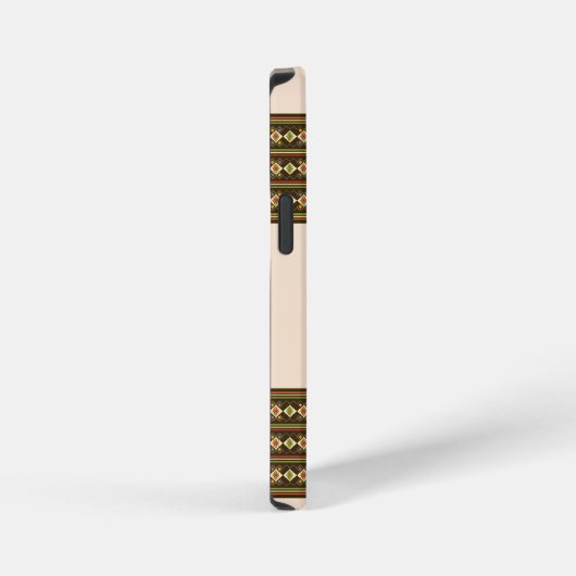 Ethiopian Tebeb Pattern iPhone Hülle (Rechte Seite)