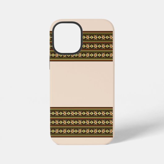 Ethiopian Tebeb Pattern iPhone Hülle (Rückseite)