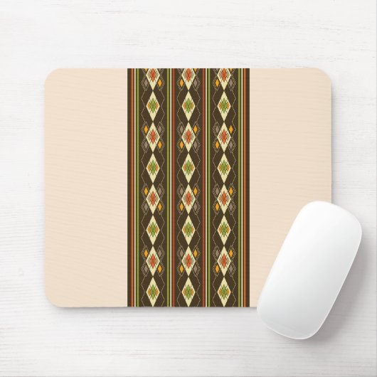 Ethiopian Tebeb Pattern Mousepad (Mit Mouse)