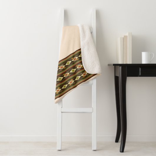 Ethiopian Tebeb Pattern Sherpadecke (Beispiel)