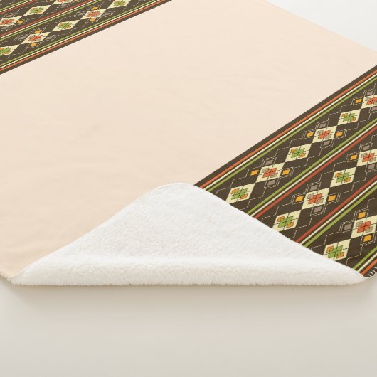 Ethiopian Tebeb Pattern Sherpadecke (3/4)