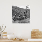 Ethiopians der UNO-Armee Poster (Küche)