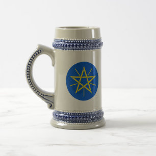 Ethiopiemblem Bierglas