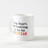 ethiopisch stark kaffeetasse (Vorderseite Links)