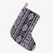 Ethisch nahtlose Beispielmuster Kleiner Weihnachtsstrumpf (Vorderansicht (hängend))