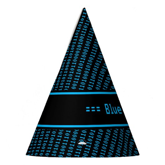 Ethische Hacking Blue Team Pen Testers Celebration Partyhütchen (Links)