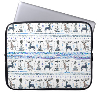 Ethische Stammesstruktur nahtlos mit Tieren und dr Laptopschutzhülle