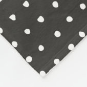 Ethische Struktur der Stämme Schwarz/Weiß mit geom Fleecedecke (Ecke)