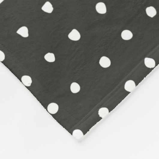 Ethische Struktur der Stämme Schwarz/Weiß mit geom Fleecedecke (Ecke)