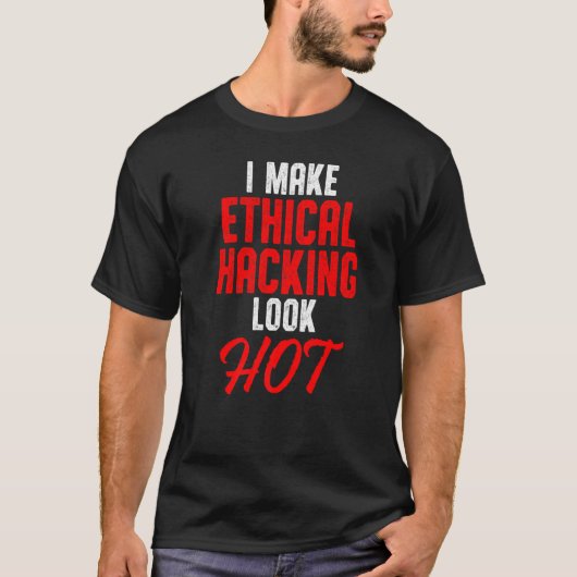 Ethischer Hacker Cybersecurity It Pen Tester 27 T-Shirt (Vorderseite)