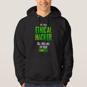 Ethischer Hacker Cybersecurity It Pen Tester Hoodie
