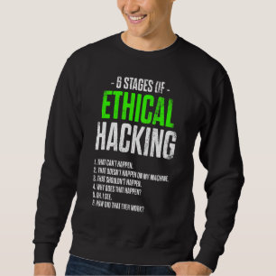 Ethischer Hacker Cybersecurity It Pen Tester Sweatshirt