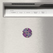 Ethischer, primitiver geometrischer Hintergrund de Magnet (In Situ (Geschirrspüler))