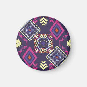 Ethischer, primitiver geometrischer Hintergrund de Magnet