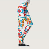 Ethisches geometrisches Muster der Wasserfarbe. Leggings (Rechts)