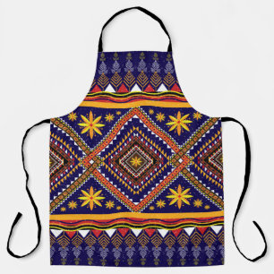 Ethisches Ikat-Muster Schürze