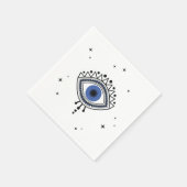 Ethisches Magensymbol für das bösartige Auge Serviette (Ecke)