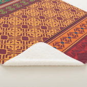 Ethisches nahtloses Stammmuster Sherpadecke (3/4)