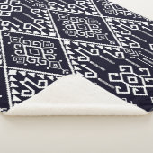 Ethisches nahtloses Stammmuster Sherpadecke (3/4)
