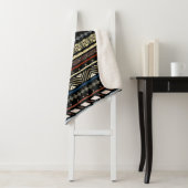 Ethisches nahtloses Stammmuster Sherpadecke (Beispiel)