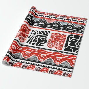Ethisches Stammesmuster 5 Geschenkpapier