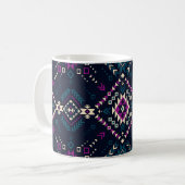Ethisches Stammesmuster 6  Kaffeetasse (Vorderseite Links)