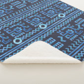 Ethisches Stammesmuster 8 Sherpadecke (3/4)