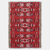 Ethnic Abstrakt Vintag Boho Tile Decke (Vorderseite Vertikal)