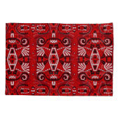 Ethnic Abstrakt Vintag Boho Tile Kissenbezug (Rückseite)