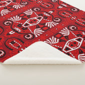 Ethnic Abstrakt Vintag Boho Tile Sherpadecke (3/4)