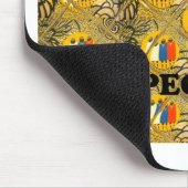 Ethnic African Art Design Print: Schöne Menschen Mousepad (Ecke)