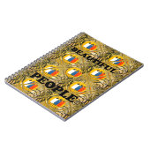 Ethnic African Art Design Print: Schöne Menschen Notizblock (Linke Seite)