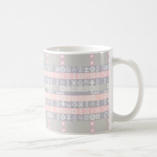 Ethnic African Boho Design Kaffeetasse (Rechts)