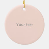 Ethnic African Boho Design Keramik Ornament (Hinten)