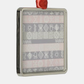 Ethnic African Boho Design Ornament Aus Metall (Rechts)