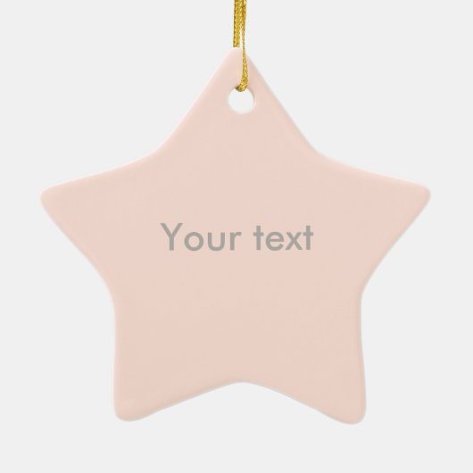 Ethnic African Boho Design Star Ornament (Hinten)